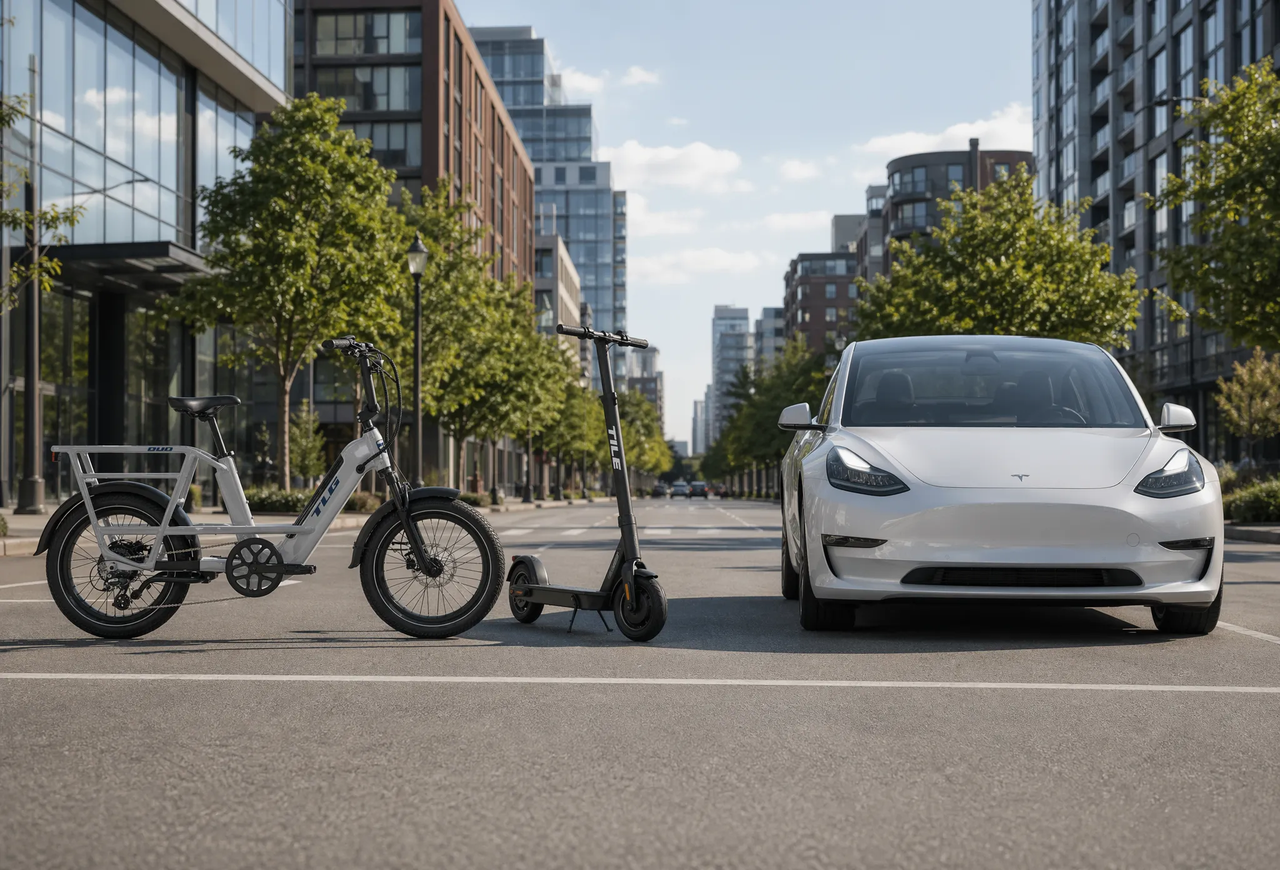 E-Bike vs Scooter vs Car: Which One Actually Makes Sense?
