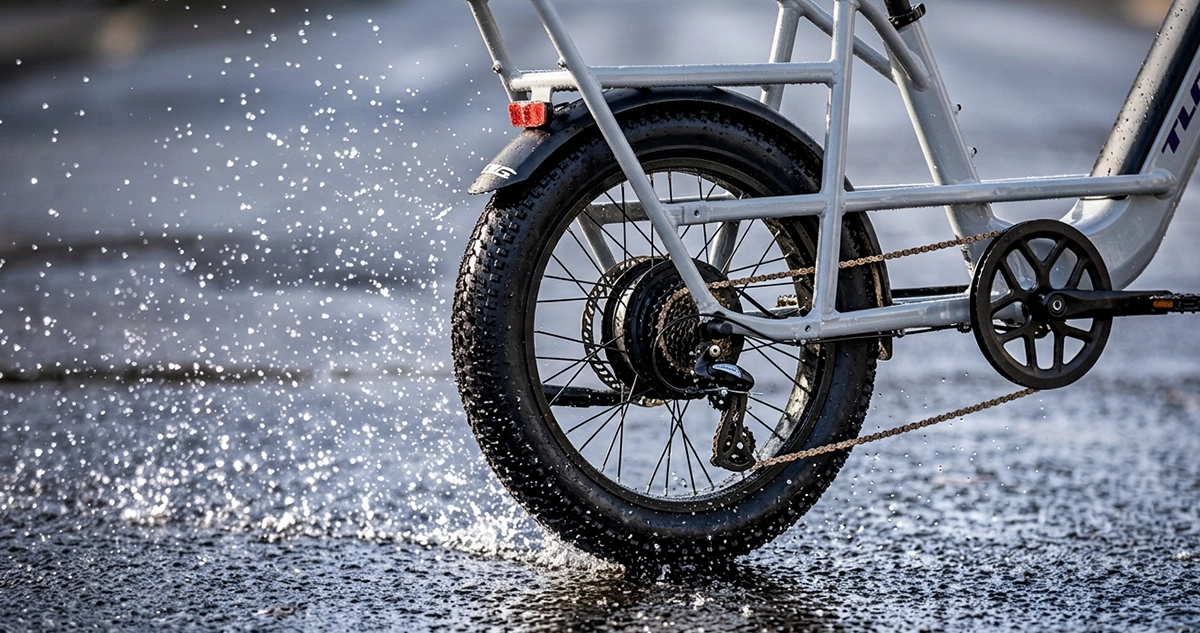 How to Ride an E-Bike in the Rain